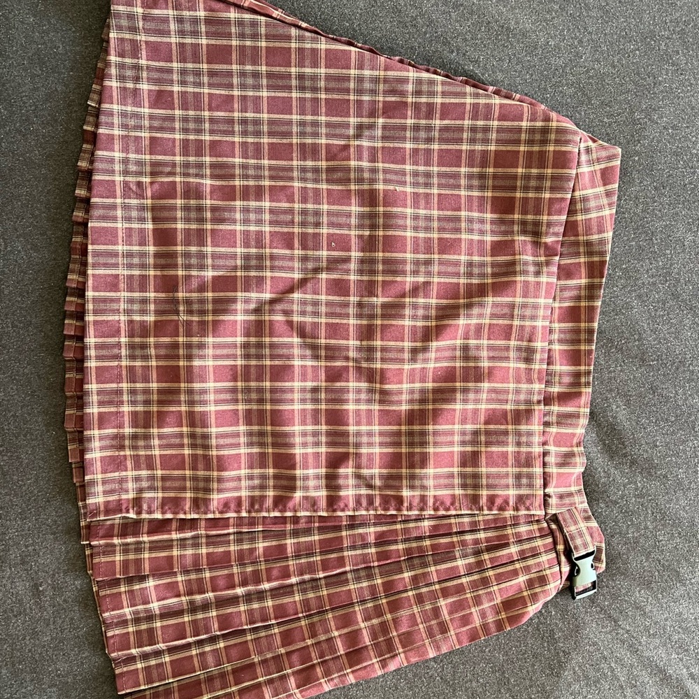 Womens Target “Wild Fable” plaid, pleated skirt